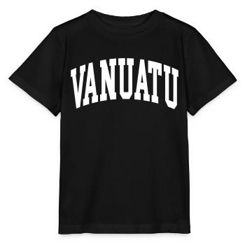 Vanuatu - Stanley/Stella Kinder T-Shirt MINI CREATOR  - Schwarz - Vorne - Mikhail (115cm)