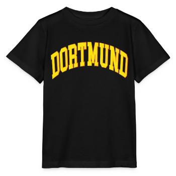 Dortmund - T-shirt bio MINI CREATOR Stanley/Stella Enfant - noir - Devant - Mikhail (115cm)