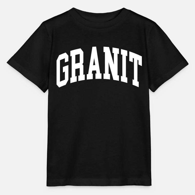 Granite - Stanley/Stella MINI CREATOR Kids’ T-Shirt - black