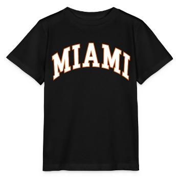 Miami - Stanley/Stella MINI CREATOR Kids’ T-Shirt - black - Front - Mikhail (115cm)