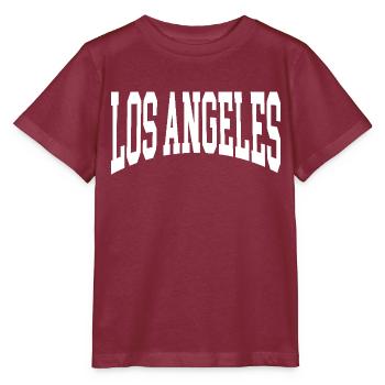 Los Angeles - Stanley/Stella Kinder T-Shirt MINI CREATOR  - Burgunderrot - Vorne - Kain (125cm)