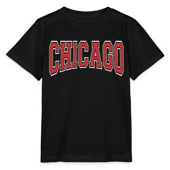 Chicago - Stanley/Stella Kinder T-Shirt MINI CREATOR  - Schwarz - Vorne - Mikhail (115cm)