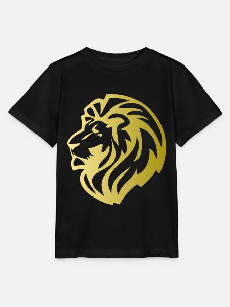 Löwenkopf - Stanley/Stella Kinder T-Shirt MINI CREATOR - Schwarz