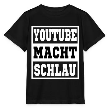 Youtube vous rend intelligent - T-shirt bio MINI CREATOR Stanley/Stella Enfant - noir - Devant - Mikhail (115cm)