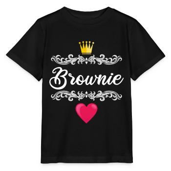 Brownie Blondie Haarfarbe Haare Geschenkidee - Stanley/Stella Kinder T-Shirt MINI CREATOR  - Schwarz - Vorne - Mikhail (115cm)