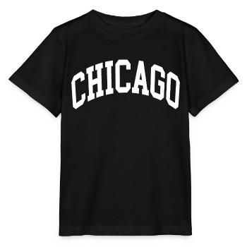 Chicago - Stanley/Stella Kinder T-Shirt MINI CREATOR  - Schwarz - Vorne - Mikhail (115cm)