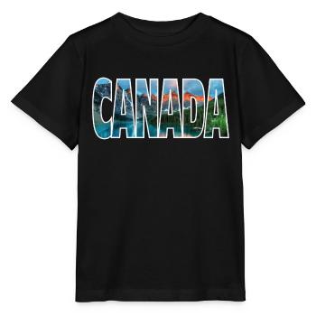 Canada - T-shirt bio MINI CREATOR Stanley/Stella Enfant - noir - Devant - Mikhail (115cm)