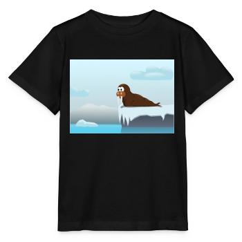 morse - T-shirt bio MINI CREATOR Stanley/Stella Enfant - noir - Devant - Mikhail (115cm)