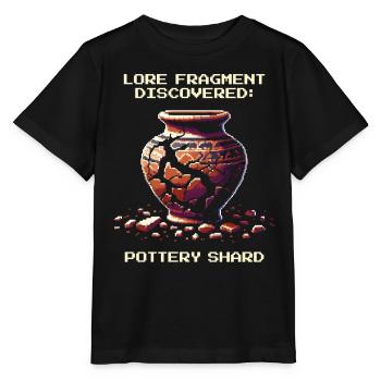 Ceramic Shard | Archaeology History Artifact - Stanley/Stella MINI CREATOR Kids’ T-Shirt - black - Front - Mikhail (115cm)