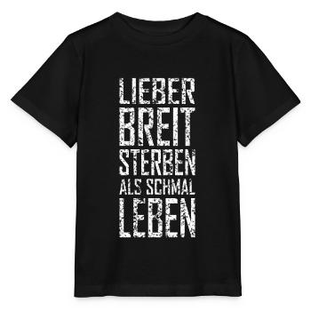 Lieber Breit Sterben - Stanley/Stella Kinder T-Shirt MINI CREATOR  - Schwarz - Vorne - Mikhail (115cm)