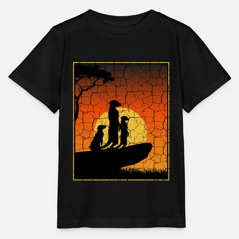 suricates - T-shirt bio MINI CREATOR Stanley/Stella Enfant - noir