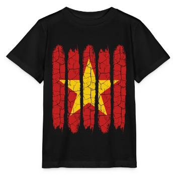Sozialistische Republik Vietnam Cool Geschenkidee - Stanley/Stella Kinder T-Shirt MINI CREATOR  - Schwarz - Vorne - Mikhail (115cm)
