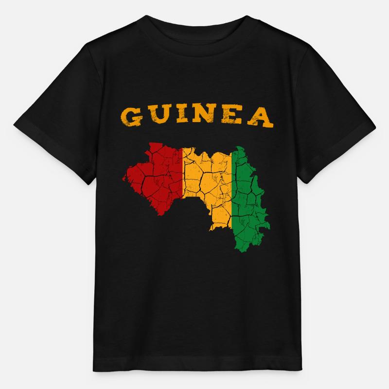 Cool cadeau de Conakry pour la République de Guinée - T-shirt bio MINI CREATOR Stanley/Stella Enfant - noir