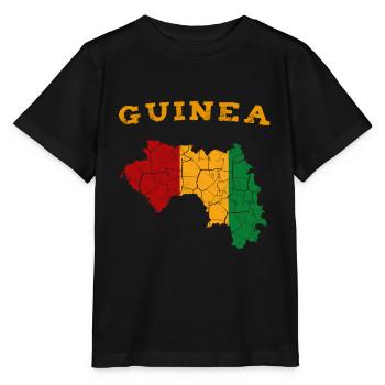 Guinea - Stanley/Stella Kinder T-Shirt MINI CREATOR  - Schwarz - Vorne - Mikhail (115cm)