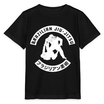 BJJ Brazilian Jiu-Jitsu - Stanley/Stella Kinder T-Shirt MINI CREATOR  - Schwarz - Vorne - Mikhail (115cm)
