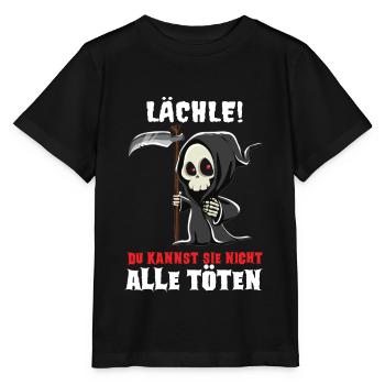 Tu ne peux pas les tuer tous les sarcasmes - T-shirt bio MINI CREATOR Stanley/Stella Enfant - noir - Devant - Mikhail (115cm)