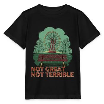 Not Great Not Terrible 3.6 Roentgen Tchernobyl - T-shirt bio MINI CREATOR Stanley/Stella Enfant - noir - Devant - Mikhail (115cm)
