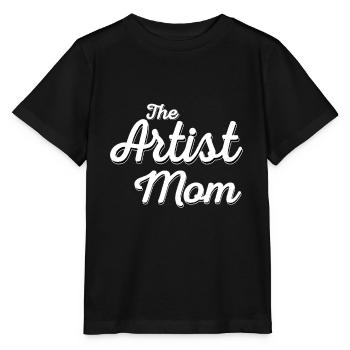 Mama Künstlerin Muttertag Mutter Kunst Geschenk - Stanley/Stella Kinder T-Shirt MINI CREATOR  - Schwarz - Vorne - Mikhail (115cm)