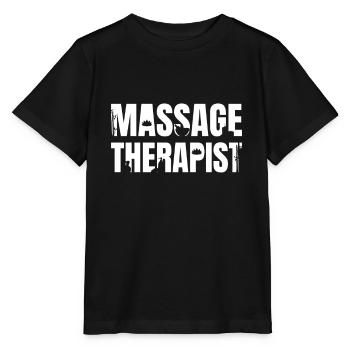 Massage Therapy Massage Therapist - Stanley/Stella MINI CREATOR Kids’ T-Shirt - black - Front - Mikhail (115cm)