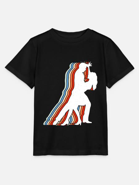 Gesellschaftstänze Partnertanz - Stanley/Stella Kinder T-Shirt MINI CREATOR - Schwarz