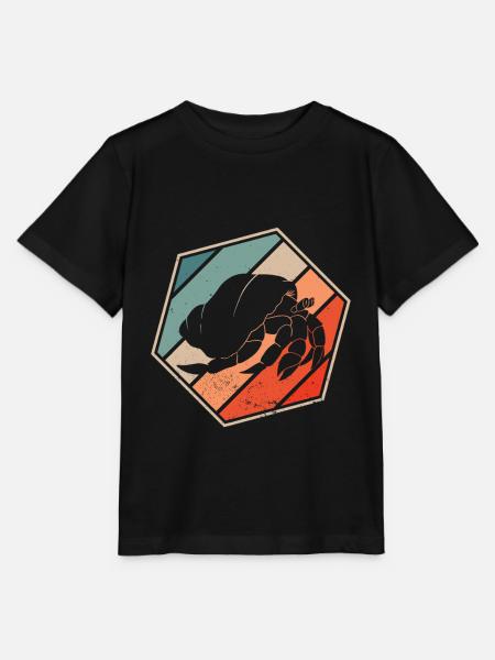 Einsiedlerkrebs - Stanley/Stella Kinder T-Shirt MINI CREATOR  - Schwarz