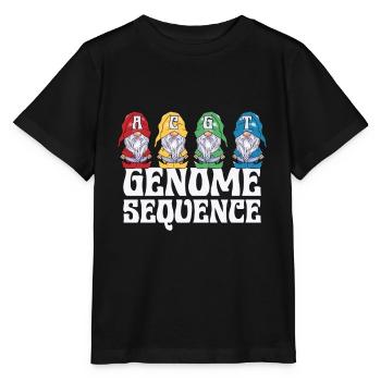Généalogie Génétique Noël - T-shirt bio MINI CREATOR Stanley/Stella Enfant - noir - Devant - Mikhail (115cm)