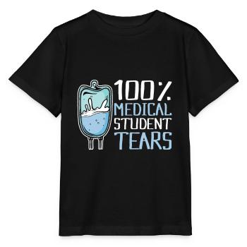 Medical Student Tears - Stanley/Stella MINI CREATOR Kids’ T-Shirt - black - Front - Mikhail (115cm)