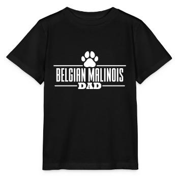 Belgian Malinois Dad - Stanley/Stella Kinder T-Shirt MINI CREATOR  - Schwarz - Vorne - Mikhail (115cm)