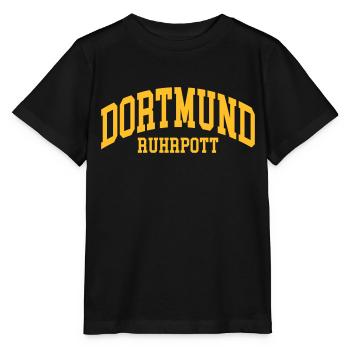 Dortmund - Stanley/Stella Kinder T-Shirt MINI CREATOR  - Schwarz - Vorne - Mikhail (115cm)