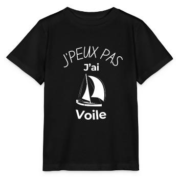 I can't I have veiled gift birthday humor - Stanley/Stella MINI CREATOR Kids’ T-Shirt - black - Front - Mikhail (115cm)