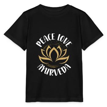 Massages Ayurveda Cadeaux | Hindouisme Ayurweda - T-shirt bio MINI CREATOR Stanley/Stella Enfant - noir - Devant - Mikhail (115cm)