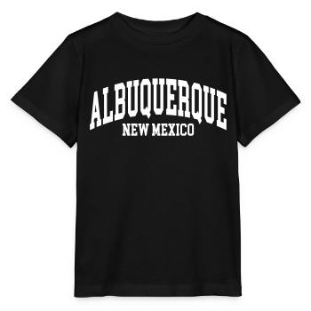 Albuquerque - T-shirt bio MINI CREATOR Stanley/Stella Enfant - noir - Devant - Mikhail (115cm)