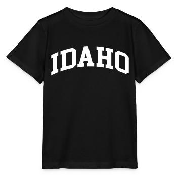 Idaho - T-shirt bio MINI CREATOR Stanley/Stella Enfant - noir - Devant - Mikhail (115cm)