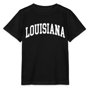Louisiana - Stanley/Stella MINI CREATOR Kids’ T-Shirt - black - Front - Mikhail (115cm)