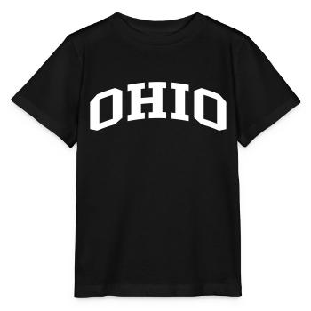 Ohio - Stanley/Stella Kinder T-Shirt MINI CREATOR  - Schwarz - Vorne - Mikhail (115cm)