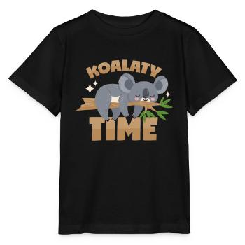Koala Wortwitz - Stanley/Stella Kinder T-Shirt MINI CREATOR  - Schwarz - Vorne - Mikhail (115cm)
