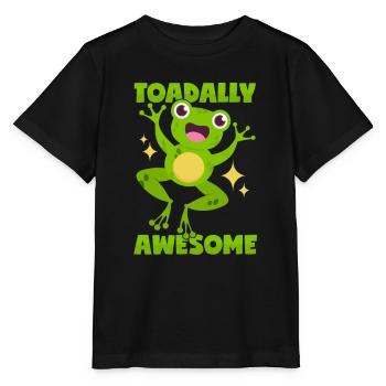 Tolle Kröte - Stanley/Stella Kinder T-Shirt MINI CREATOR  - Schwarz - Vorne - Mikhail (115cm)