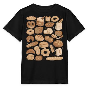 Brot - Stanley/Stella Kinder T-Shirt MINI CREATOR  - Schwarz - Vorne - Mikhail (115cm)
