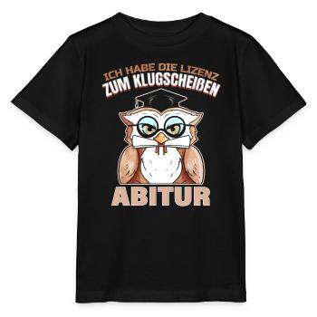 Abitur Abschluss Abi Glückwunsch für - Stanley/Stella Kinder T-Shirt MINI CREATOR  - Schwarz - Vorne - Mikhail (115cm)