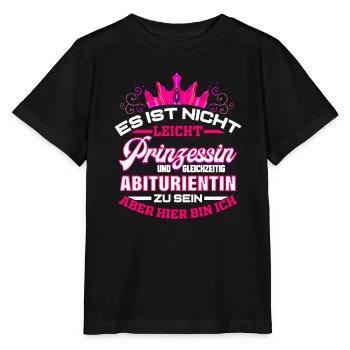 Abiturientin Abschluss Geschenk Abitur für - Stanley/Stella Kinder T-Shirt MINI CREATOR  - Schwarz - Vorne - Mikhail (115cm)