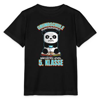 Grundschule Abschluss Schule Grundschulabschluss - Stanley/Stella Kinder T-Shirt MINI CREATOR  - Schwarz - Vorne - Mikhail (115cm)