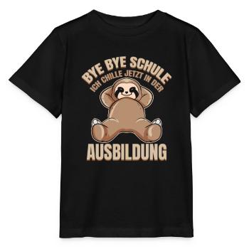 Schulabschluss Realschule Abschluss Hauptschule - Stanley/Stella Kinder T-Shirt MINI CREATOR  - Schwarz - Vorne - Mikhail (115cm)