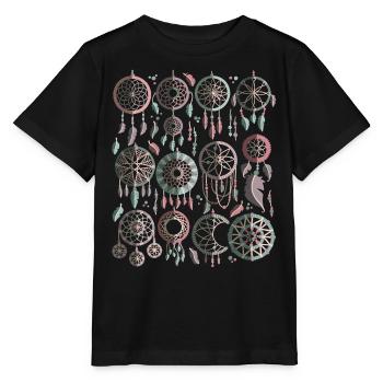 Attrape-rêves - T-shirt bio MINI CREATOR Stanley/Stella Enfant - noir - Devant - Mikhail (115cm)