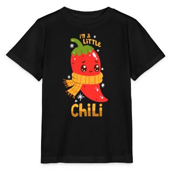 Chili Wortwitz - Stanley/Stella Kinder T-Shirt MINI CREATOR  - Schwarz - Vorne - Mikhail (115cm)