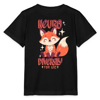 Neurodiversity - Stanley/Stella MINI CREATOR Kids’ T-Shirt - black - Front - Mikhail (115cm)
