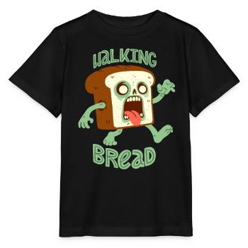 Zombie-Brot: Walking Bread - Stanley/Stella Kinder T-Shirt MINI CREATOR  - Schwarz - Vorne - Mikhail (115cm)