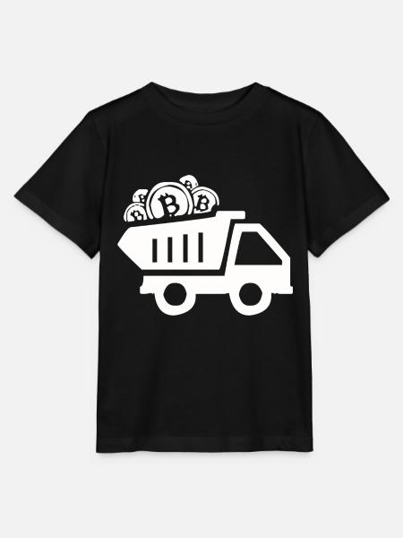 Bitcoin-Interesse - Stanley/Stella Kinder T-Shirt MINI CREATOR  - Schwarz