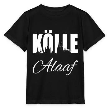 Kölle Alaaf Skyline Cologne Rhineland Carnival - Stanley/Stella MINI CREATOR Kids’ T-Shirt - black - Front - Mikhail (115cm)
