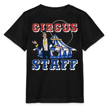 Zirkus Artist Karneval Zirkus Liebhaber Zirkus - Stanley/Stella Kinder T-Shirt MINI CREATOR  - Schwarz - Vorne - Mikhail (115cm)