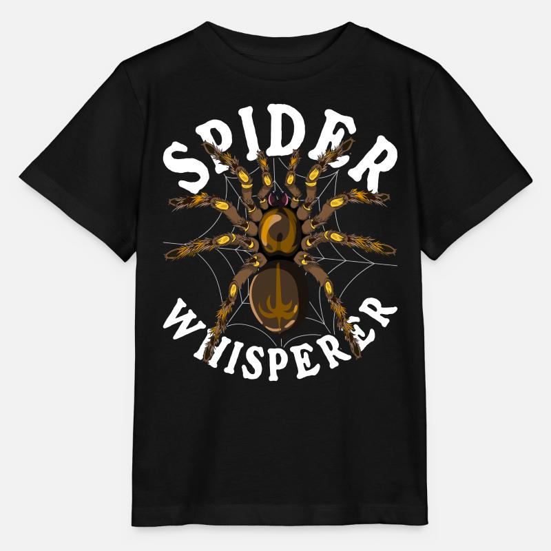 Vogelspinnen Flüsterer Arachnide Geschenk Spinne - Stanley/Stella Kinder T-Shirt MINI CREATOR - Schwarz